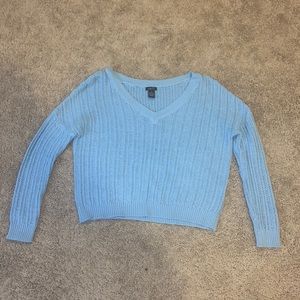 Baby blue sweater